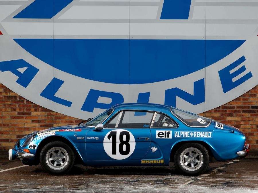  Renault Alpine A110 Rally Car 1973 года  (фото 6 из 9)